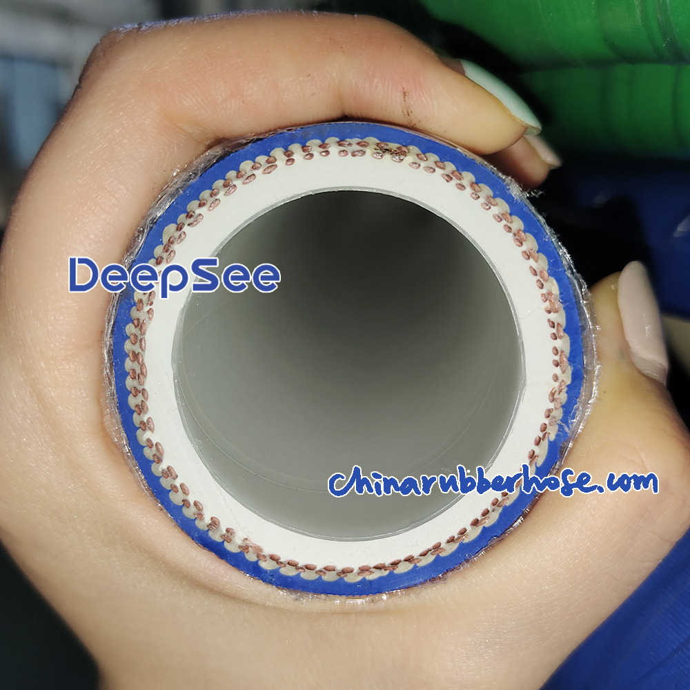 Chemical transfer hose cross section - DeepSee Rubber Hose