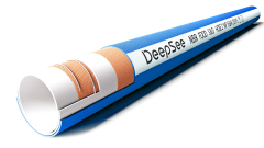 Blue FDA NBR food suction and discharge hose - DeepSee