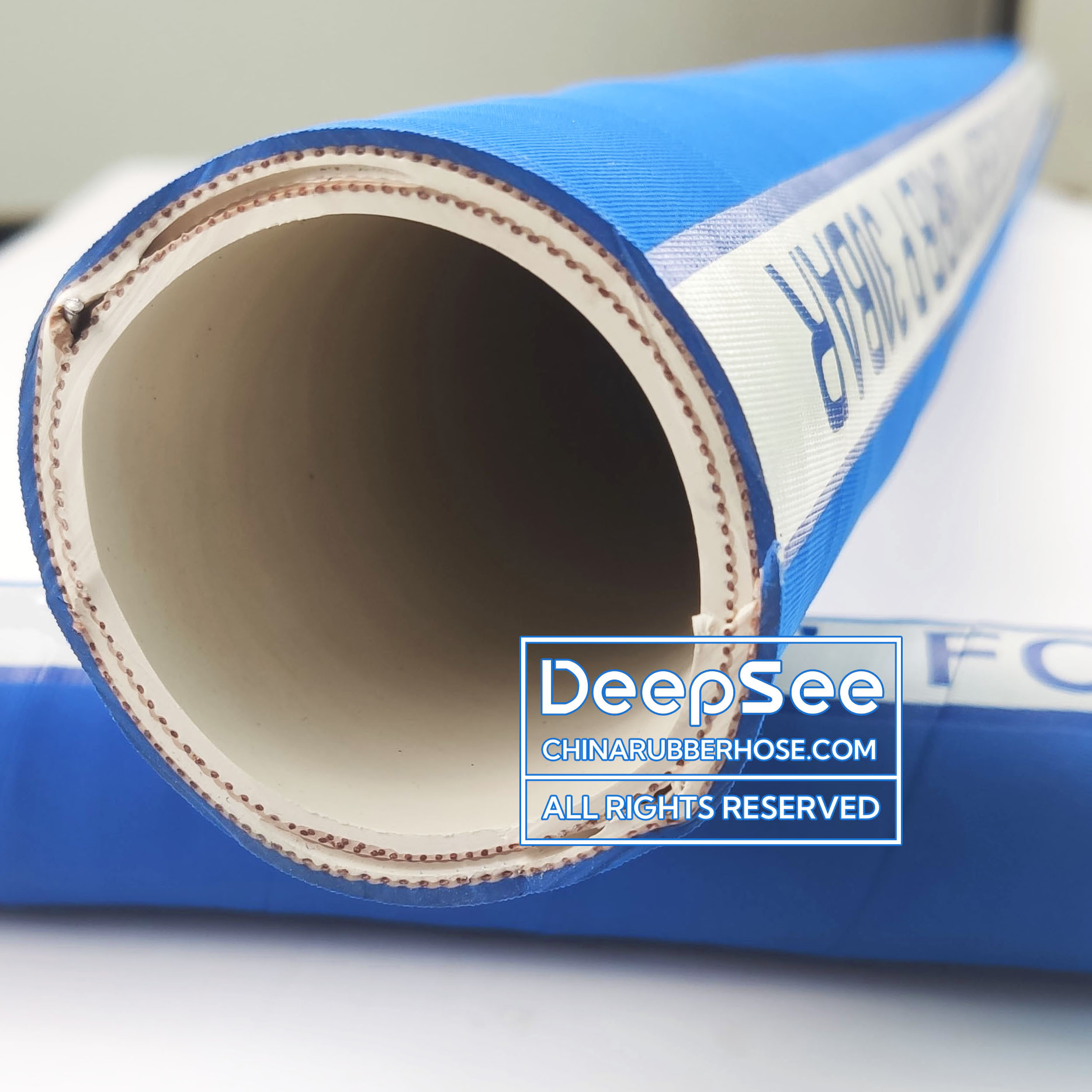 EPDM food suction and discharge hose cross section - DeepSee