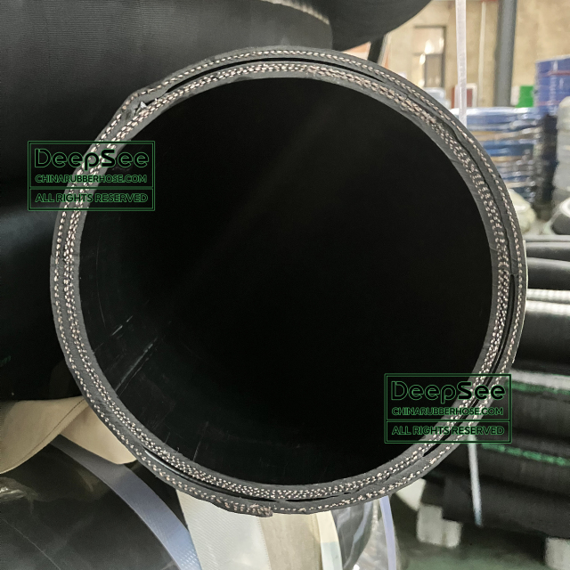 Large diameter water suction and discharge hose cross section - DeepSee