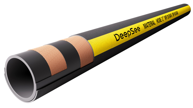 Material handling hose 2 inch long 20bar - DeepSee