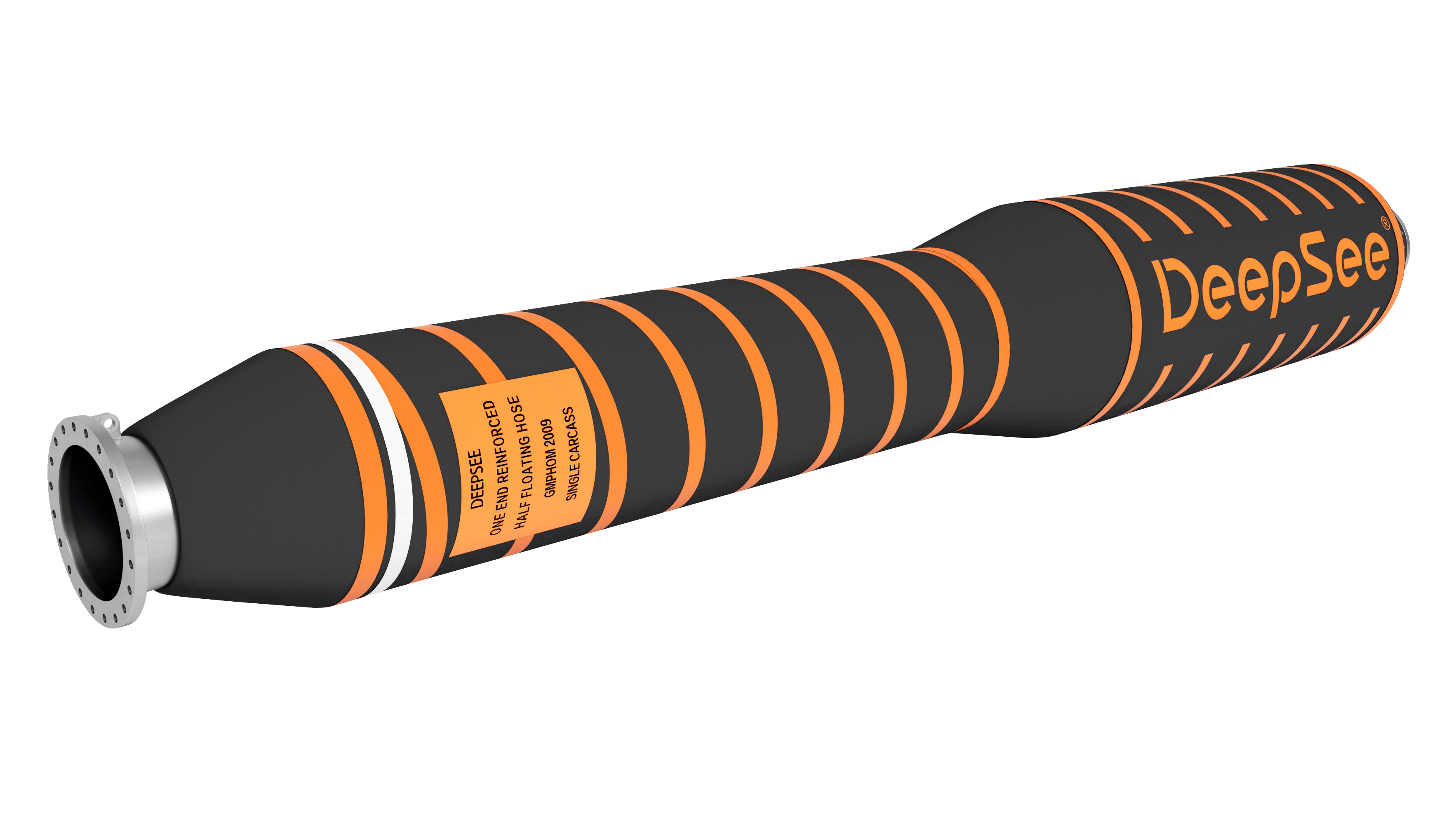 One end reinforced half floating hose, GMPHOM 2009, single carcass - DeepSee