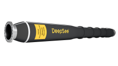 One end reinforced submarine hose with float collars, GMPHOM 2009, single carcass - DeepSee