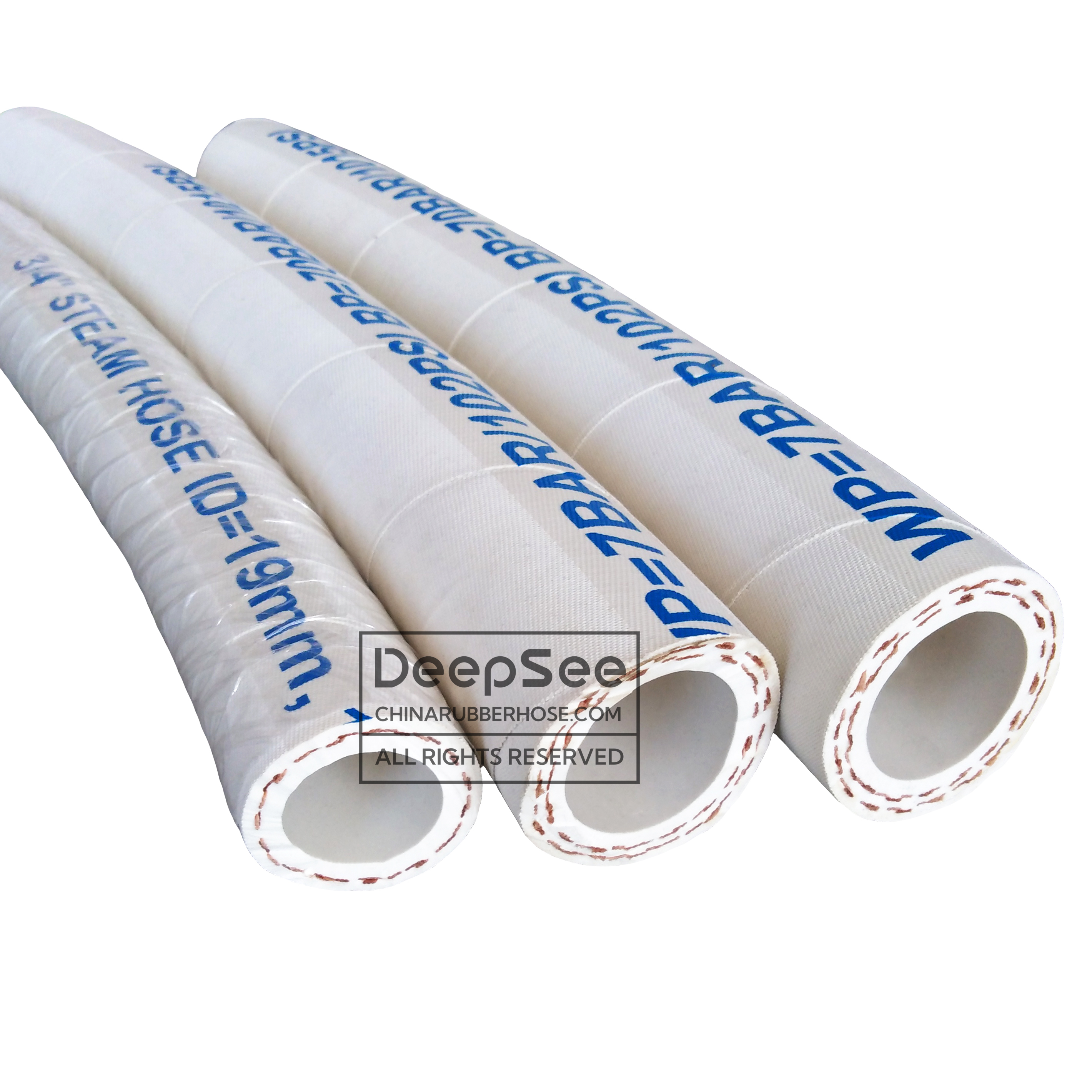 0.75inch 19mm braided steam delivery hose - DeepSee