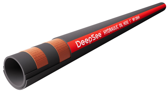 Braided hydraulic oil delivery hose - DeepSee