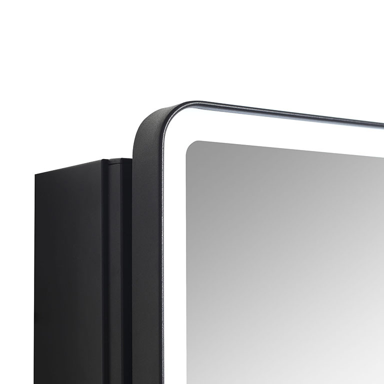 Lighted Bathroom Medicine 15x25 inch Recess and Surface mount