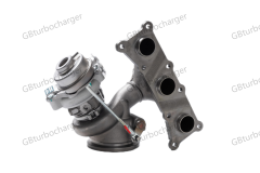 TD03 49131-07031 Turbocharger  Fit for 2006-2011 BMW 135i(E82/E88) & 2006-2011 BMW N54B30