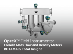 ROTAMASS Total Insight Coriolis Mass Flow and Density Meters