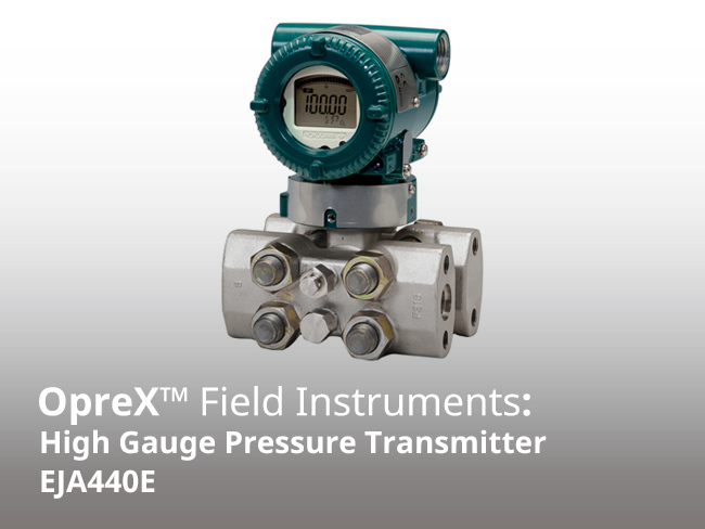 EJA440E Traditional-mount High Gauge Pressure Transmitter