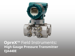 EJA440E Traditional-mount High Gauge Pressure Transmitter