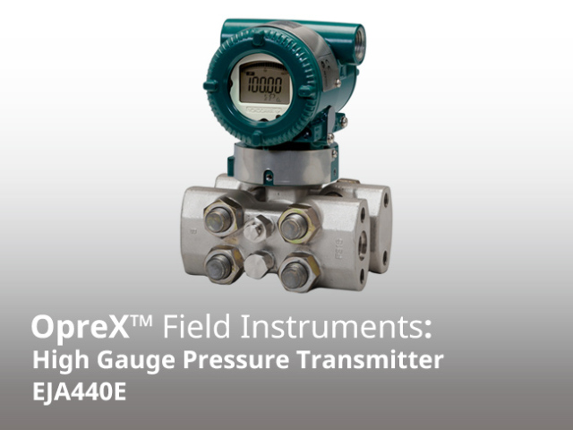 EJA440E Traditional-mount High Gauge Pressure Transmitter