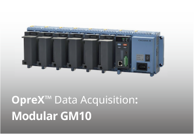 The Data Logger that can be used flexibly according to the equipment