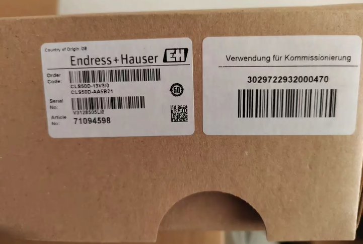 Endress+Hauser Conductivity electrode CLS50D-AA5B21