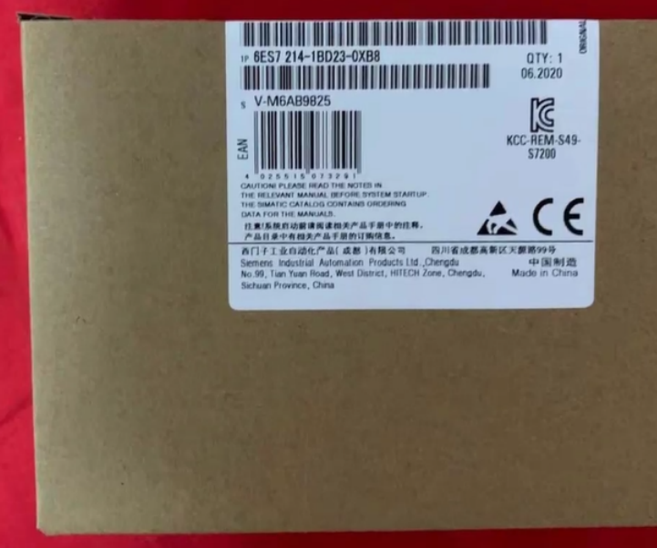 SIEMENS CPU module 6ES7214-1BD23-0XB8 CPU224 AC/DC/Rly S7-200
