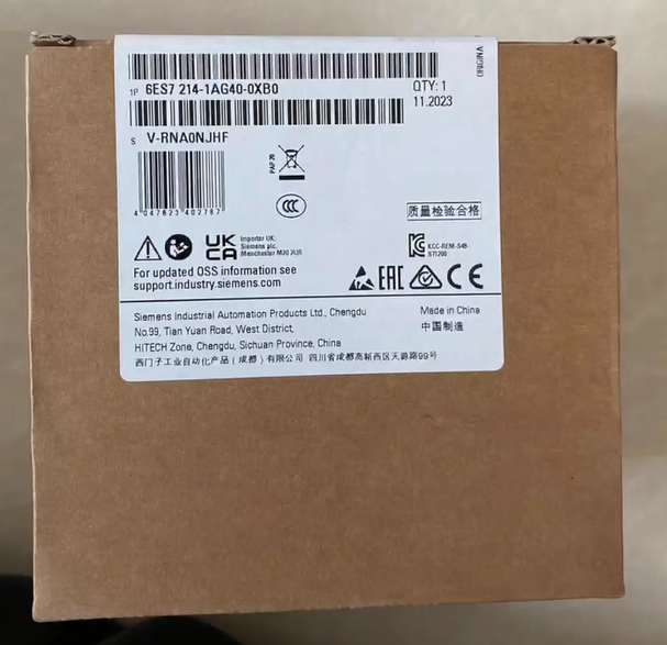SIEMENS CPU module 6ES7214-1AG40-0XB0