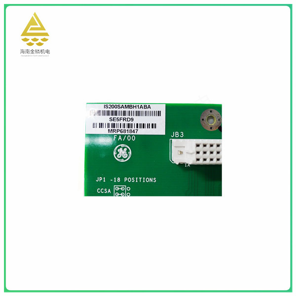 IS200SAMBH1ABA  Industrial control module   With a variety of standard interfaces and specifications