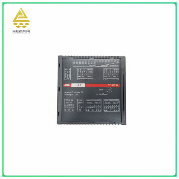 07AC91D  Analog input/output module   Has a long service life