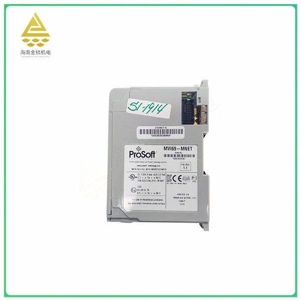 MVI69-MNET   PLC module   It can meet the application requirements of high real-time requirements,jlplc