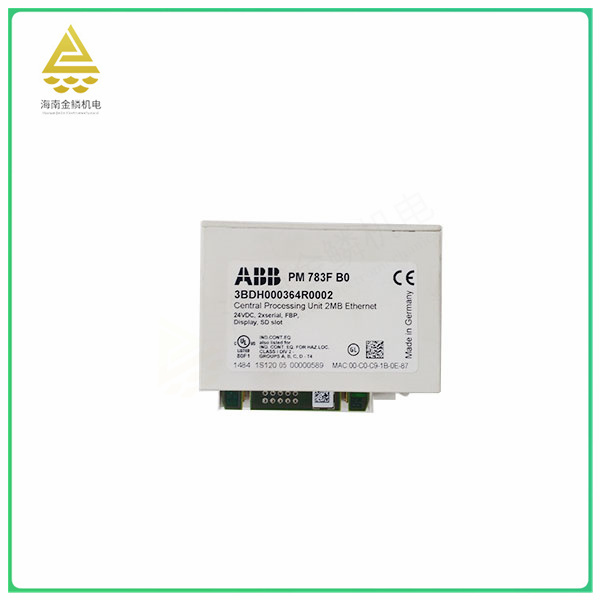 PM783FB0  controller module   A high-performance processor is used