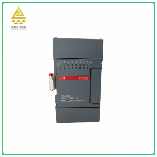 XO08R2-1SBP260109R1001   Relay output expansion module   Complex control logic can be implemented
