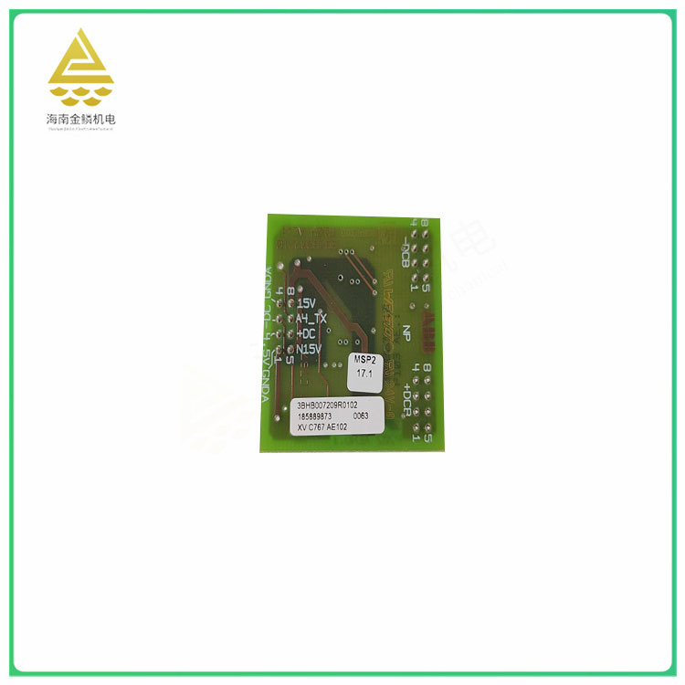 XVC767AE102-3BHB007209R0102   Control module   Ensure the precision of the production process