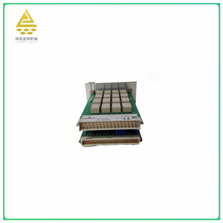A6740   16 channel output relay module   It is usually used for monitoring and protection of process control systems
