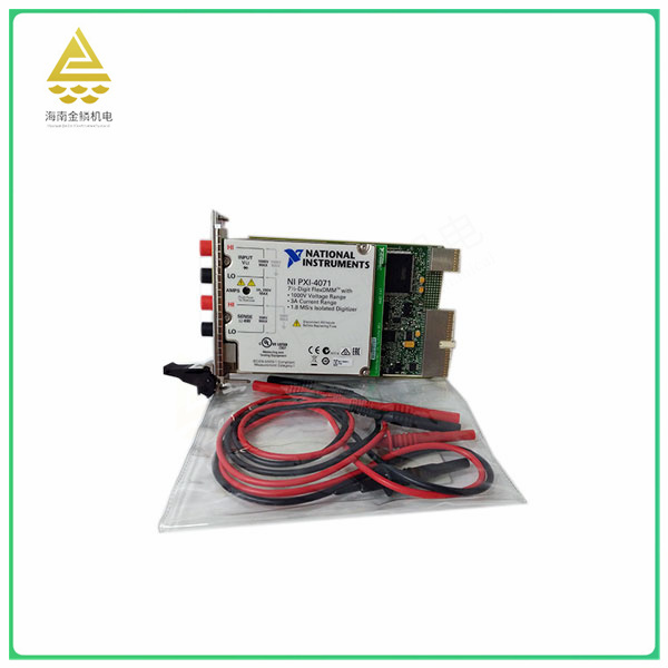 PXI-4071   High performance 6 and a half digit multimeter   Can be used for battery testing