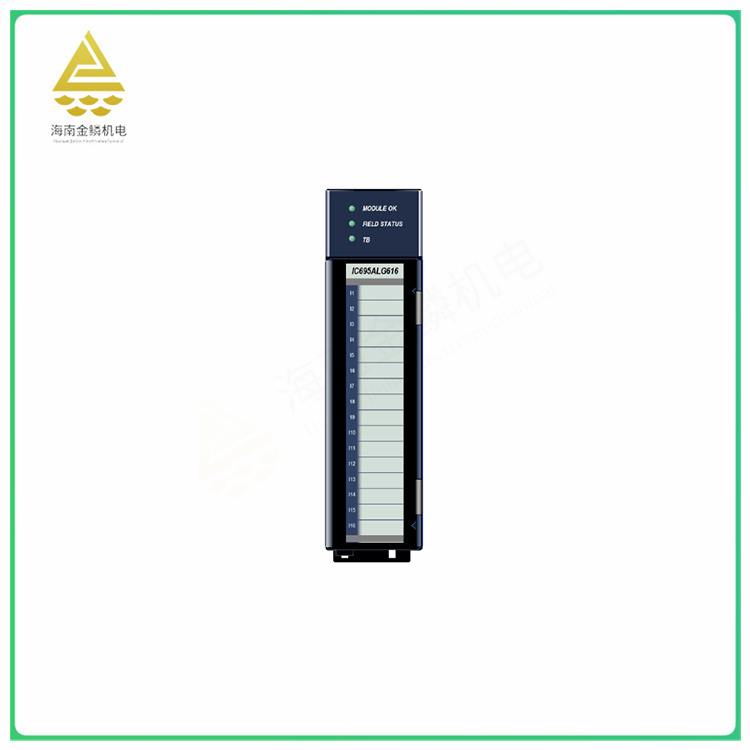 IC695ALG616    analog input module   It has 16 single-ended or 8 differential input channels,jlplc