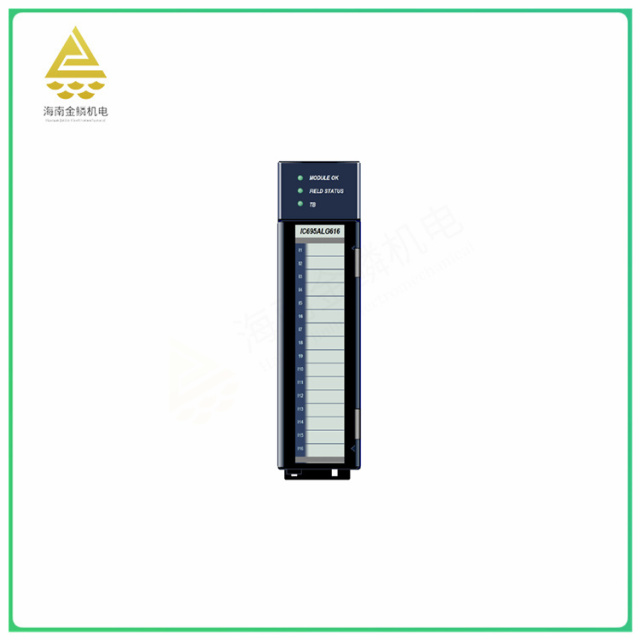 IC695ALG616    analog input module   It has 16 single-ended or 8 differential input channels,jlplc
