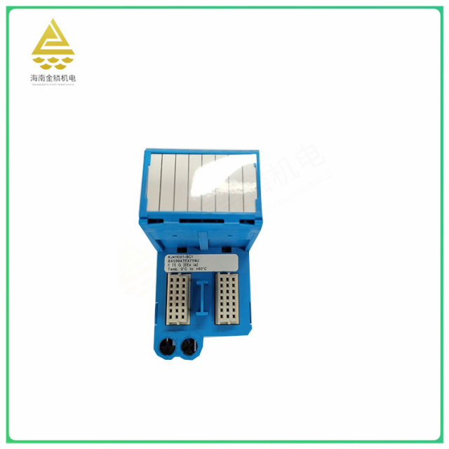KJ4110X1-BC1   Standard I/O patch board   Realize control, monitoring and data processing functions
