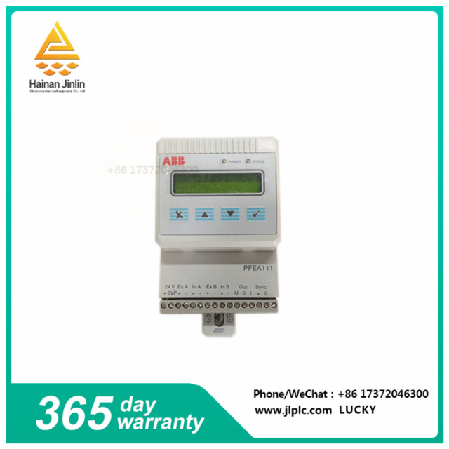 PFEA111-20-3BSE028140R0020   Integrated DCS controller  Ability to control tension