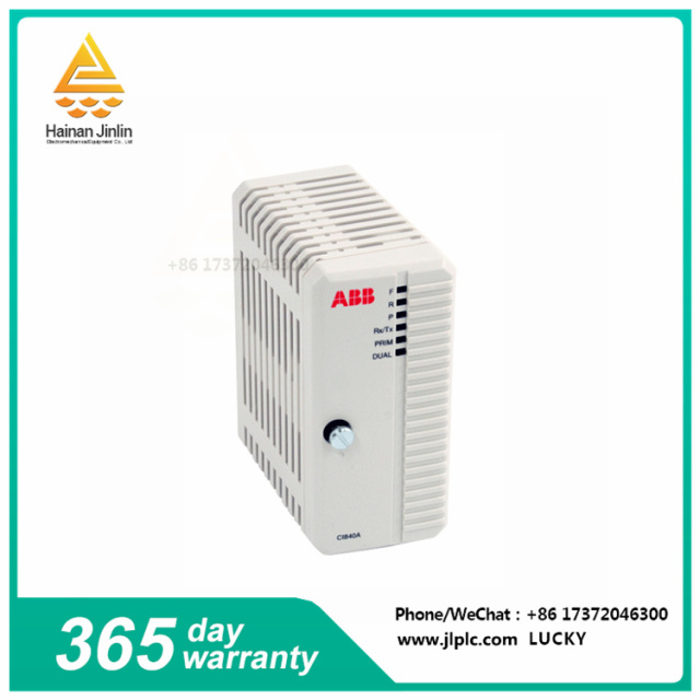 CI840A-3BSE041882R1MERK  Communication and control units for industrial automation Supports a variety of communication protocols and standard interfaces
