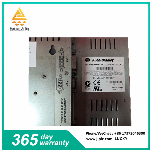 6186-M15ALTRB   Industrial display   Supports current process control tripping logic,jlplc