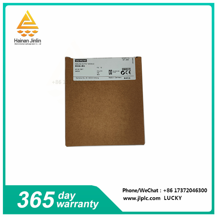 6ES7332-5HF00-0AB0  Analog output module   Each channel can be configured independently as a voltage output or a current output,jlplc