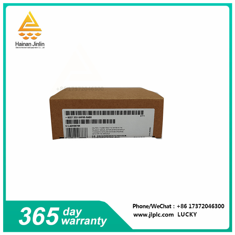 6ES7332-5HF00-0AB0  Analog output module   Each channel can be configured independently as a voltage output or a current output,jlplc