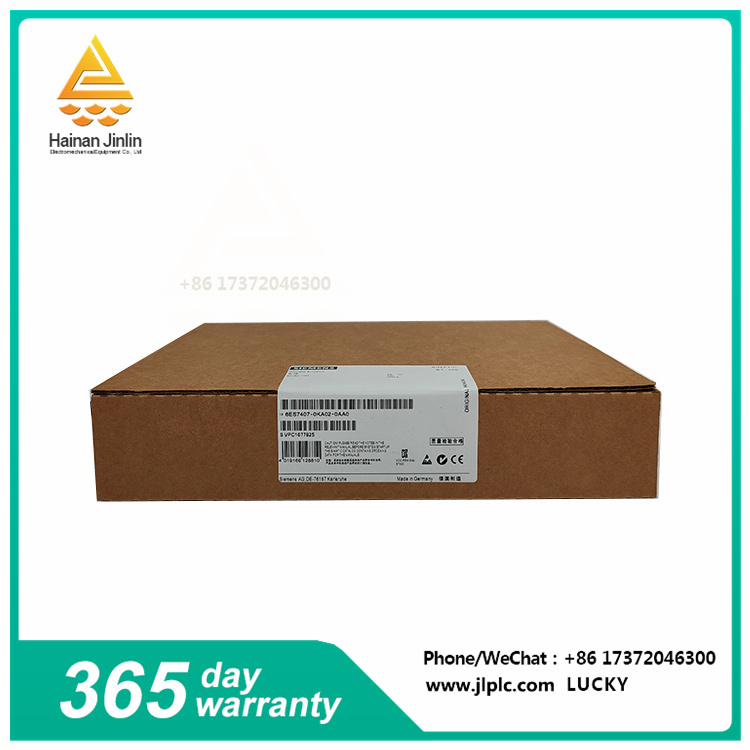 6ES7407-0KA02-0AA0  Programmable logic controller  Accepts a wide range of input voltages,jlplc