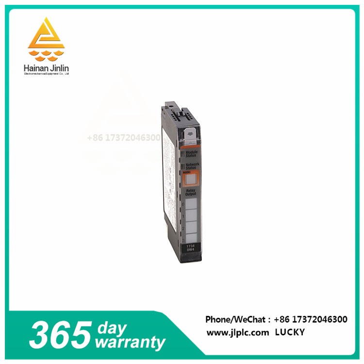 1734-OW4   POINT O/I module  Having four (4) single pole single throw (SPST) normally open (N.O.) contacts,jlplc