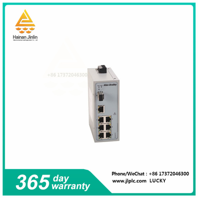 1783-US4T1H    PLC Stratix 2000 Ethernet switch  Realize data exchange and communication