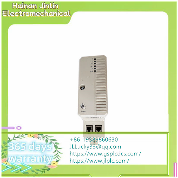 CI855K01 3BSE018106R1  interface module monitors the hardware status,jlplc
