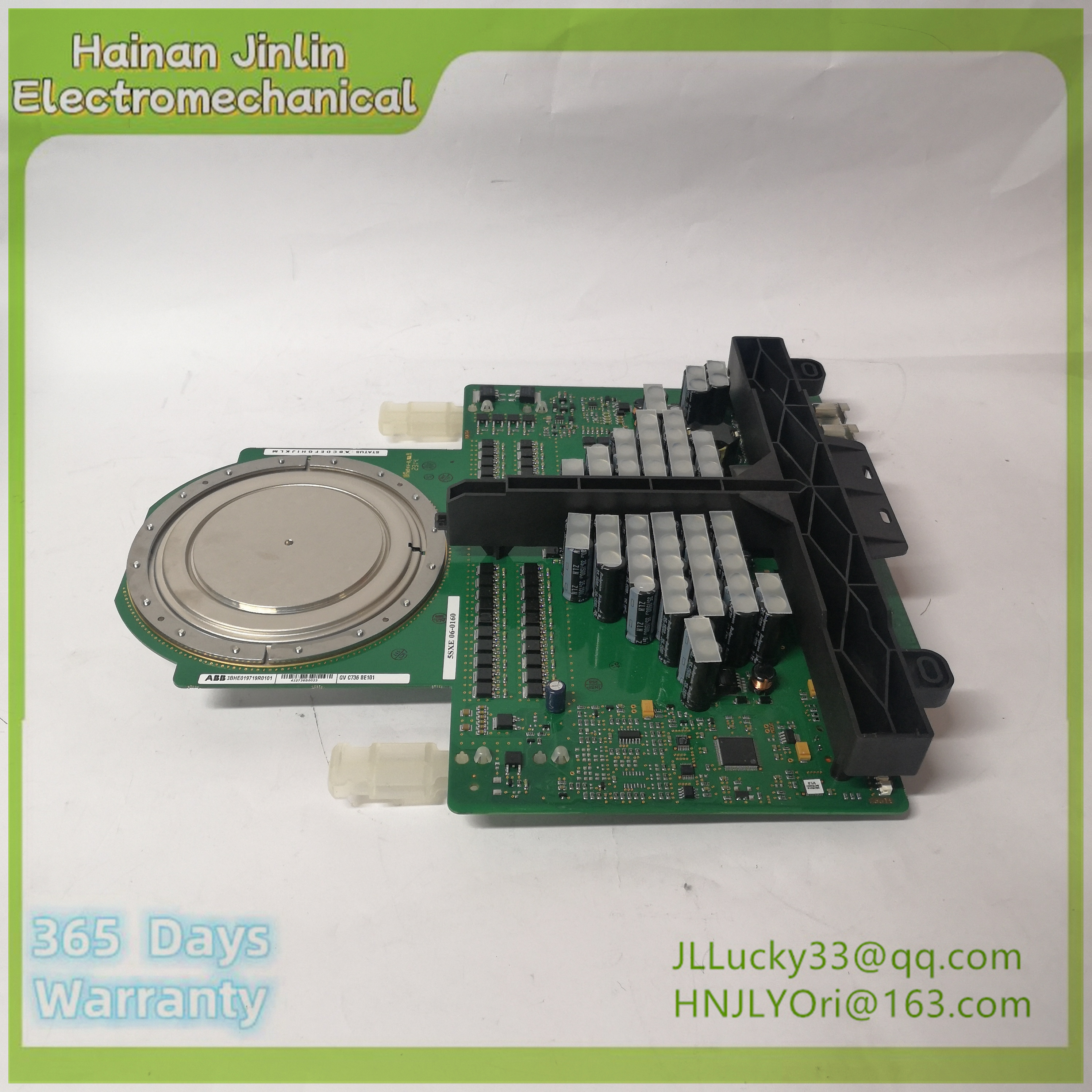 5SHY3545L0016  3BHB020720?  |   The integrated gate converter thyristor | realizes the conversion and distribution of electric energy,jlplc
