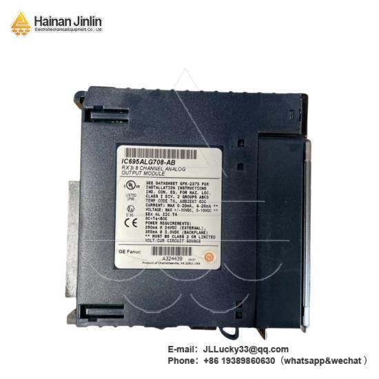GE Fanuc IC695ALG708 Modular Analog Input Module - High Precision Industrial Automation Component,jlplc