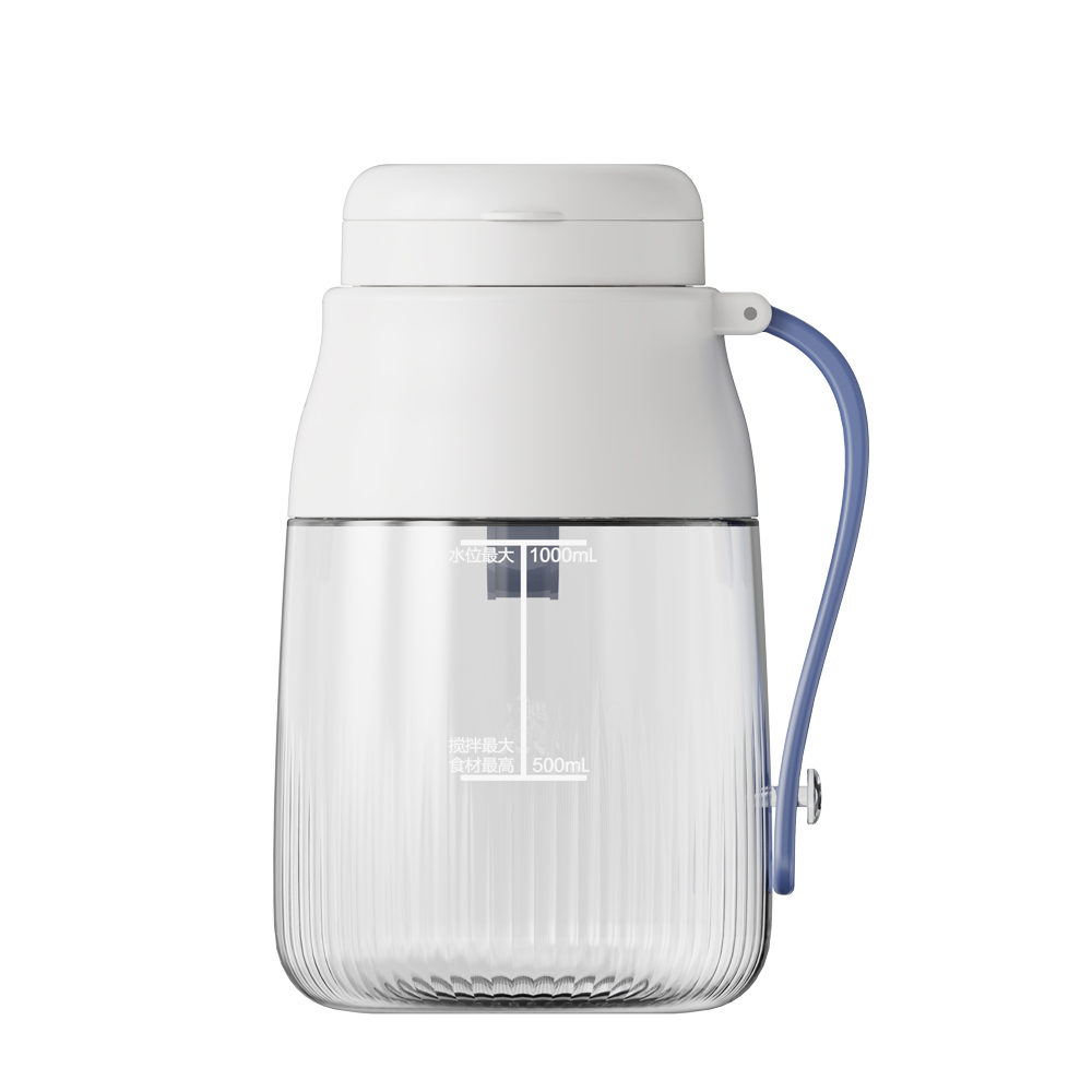 1000mlポータブルブレンダーデュアル蓋ストレートドリンクデザインIPX6防水Type-C充電卸売/ OEM / ODM