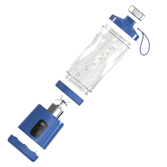 600ml Direct Drink Portable Blender LED Display IPX6 Waterproof Type-C Fast Charging Wholesale/ OEM/ ODM