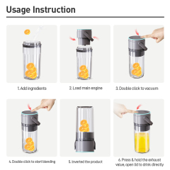Vacuum Portable Blender Wholesale OEM ODM Available