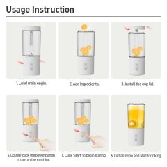 18oz/500ml Portable Blender Wholesale OEM ODM Available