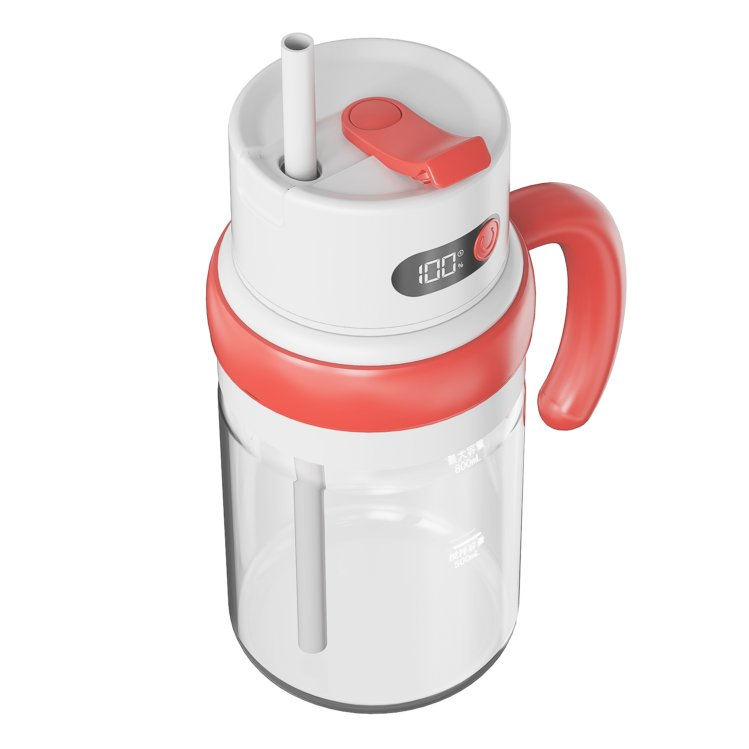 800ml ポータブルブレンダー ジュース、スムージー、シェイクミルク、ソース用