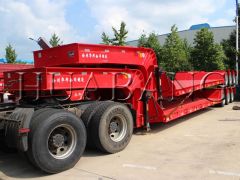 remorque surbaissée à vendre | La Chine a fabriqué une remorque surbaissée | remorque surbaissée | Entreprise chinoise de fabrication de remorques surbaissées