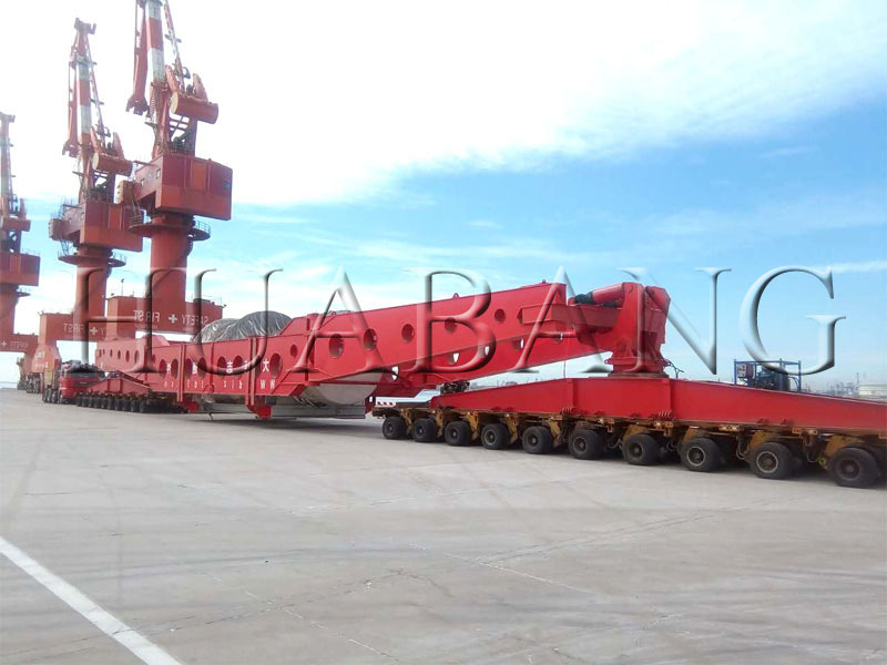 Remorque de transport de pont à poutres fabriquée en Chine | Remorques à deux voies | Remorque plate-forme hydraulique à vendre | remorque à poutre de suspension