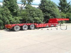 Remorque surbaissée à col de cygne à vendre | La Chine a fabriqué une remorque chargeur à plate-forme basse | remorques à col de cygne à profil bas | La Chine a fabriqué de lourdes remorques surbaissées