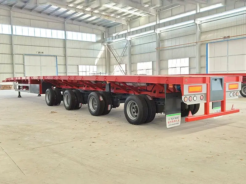 Extendable trailer | Extendable flatbed trailer | Stretch flatbed trailer | Extendable trailer for windmill blade